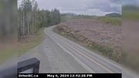 Campbell River › West: Hwy 28, (Gold River Hwy) about 24 km west of - looking west - Overdag
