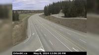 Quesnel > North: 24, Hwy 97, at Sales Rd, about 10 km south of - looking north - Day time