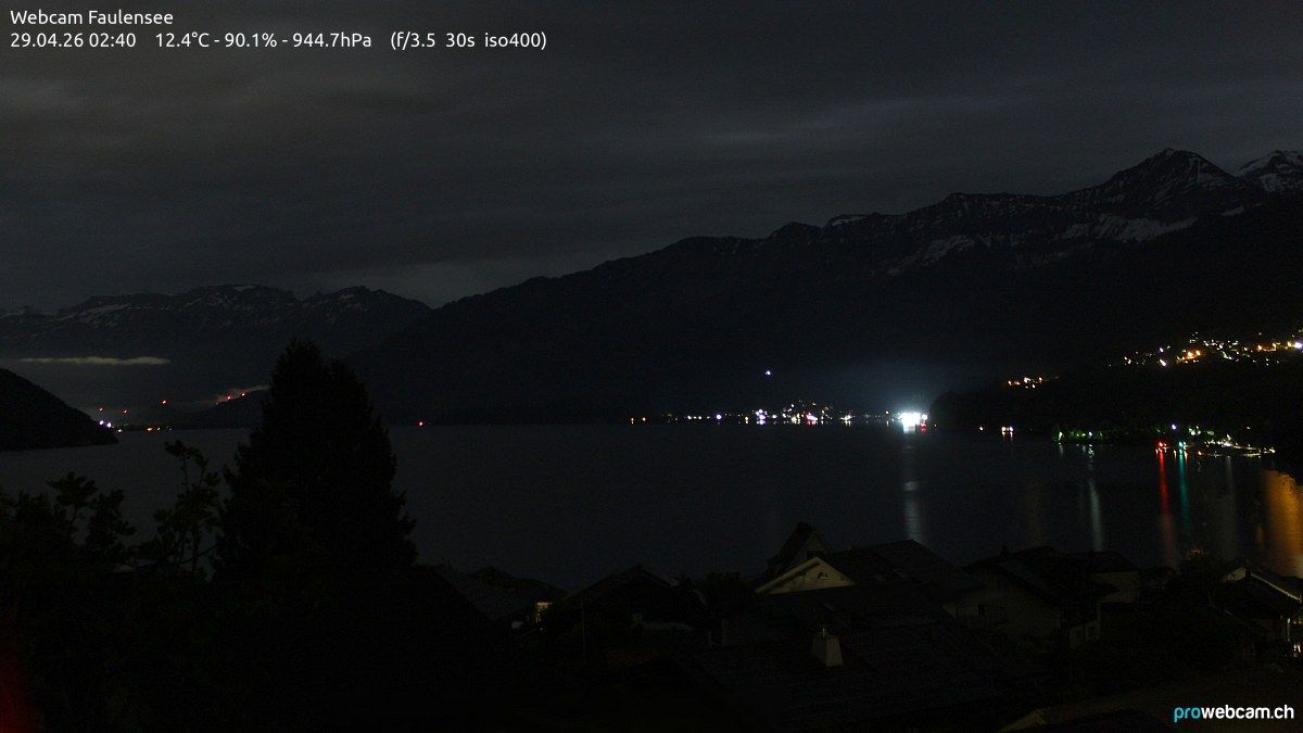 Spiez: Faulensee - Bern, Schweiz