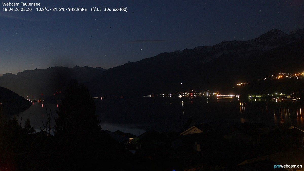 Spiez: Faulensee - Bern, Schweiz