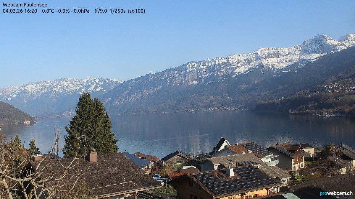 Spiez: Faulensee - Bern, Schweiz