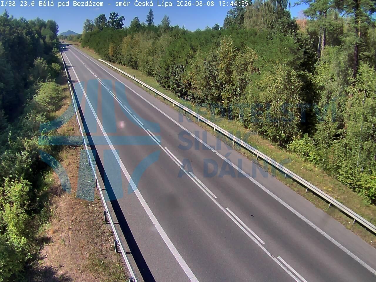 Traffic Cam Bela pod Bezdezem › North-West: Central Bohemia - Route I/38