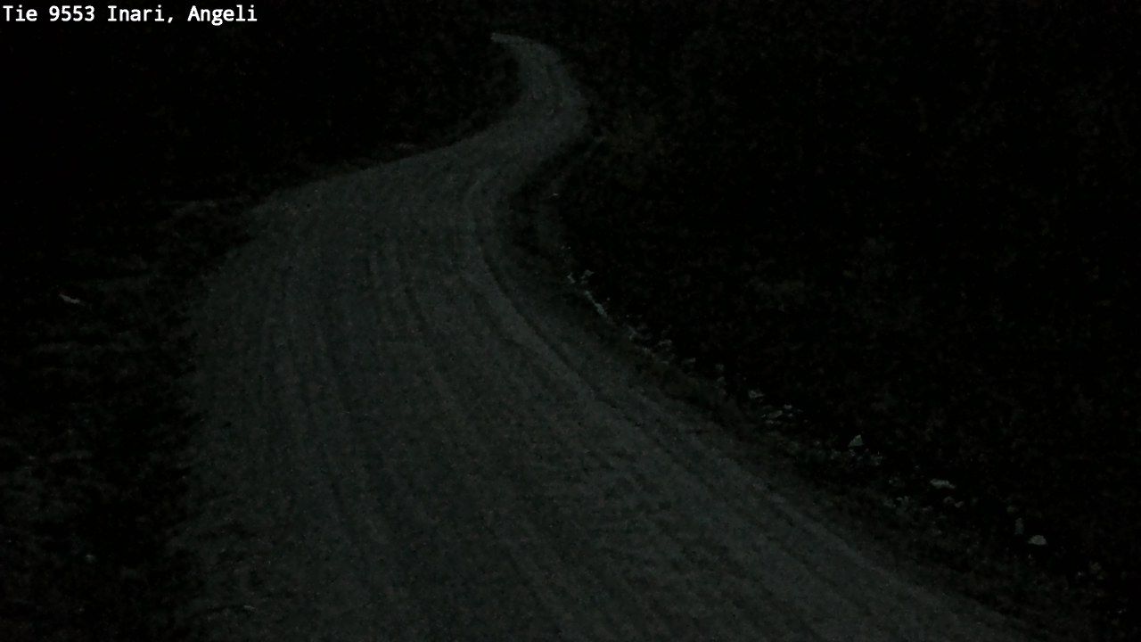 Traffic Cam Inari: Tie 9553 - Angeli, Lintupuolivaara - Inariin