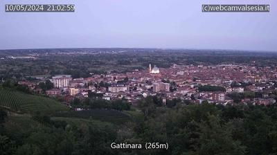 immagine della webcam nei dintorni di Borgomanero: webcam Gattinara