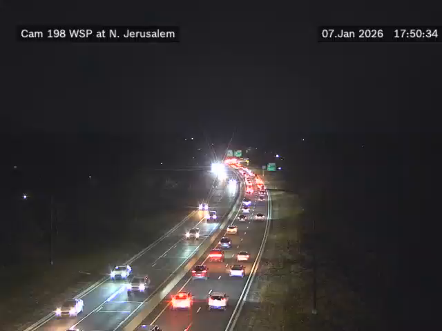 Traffic Cam Westbury › North: WSP Exits W03-W04 at North Jerusalem Road