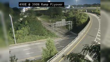 Traffic Cam North Gates › East: I-490 East Ramp to NY-390 North