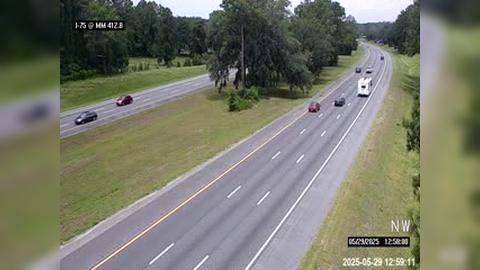 Traffic Cam Ellisville: I-75 @ MM 412.8