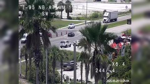 Traffic Cam Melbourne: I-95 @ MM 180.5 NB