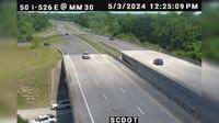 Mount Pleasant: I-526 E @ MM 30 (US) - Day time