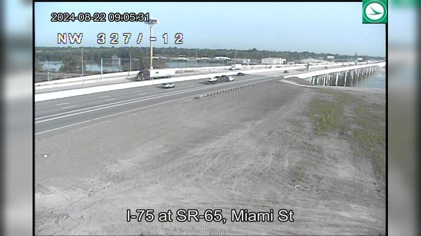 Traffic Cam Toledo: I-75 at SR-65, Miami St