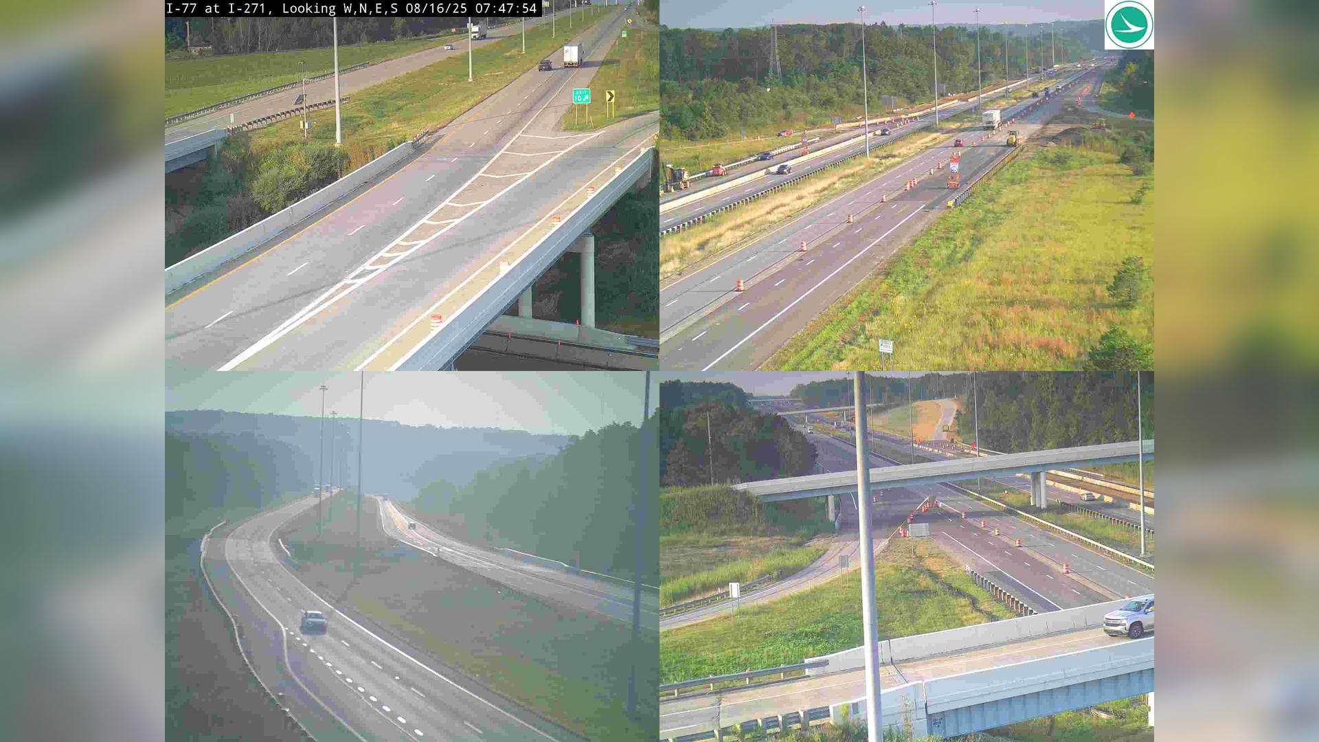 Traffic Cam Richfield: I-77 at I-271