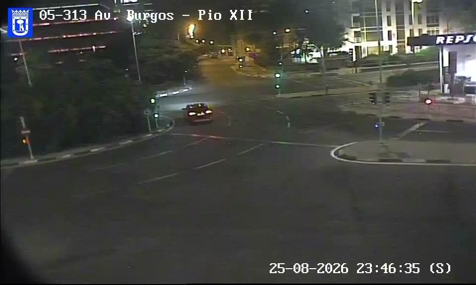 Traffic Cam Castilla: AV BURGOS - PIO XII