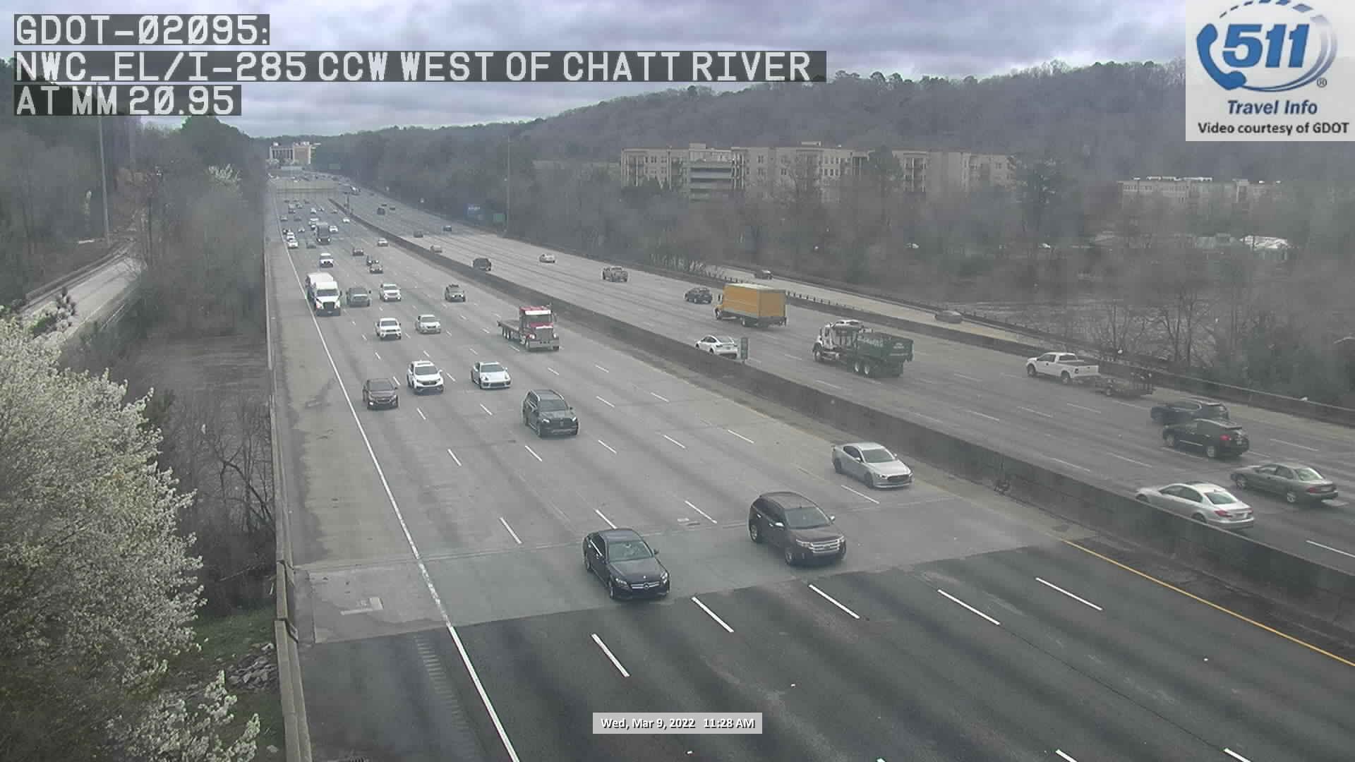 Traffic Cam Vinings: GDOT-CAM-