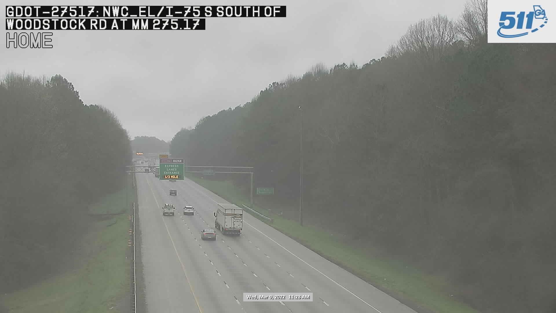 Traffic Cam Acworth: GDOT-CAM-