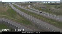 Onalaska: WIS 29 at E of US 53/130th St - Day time