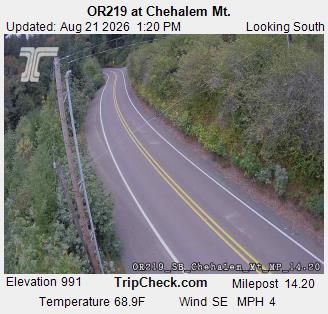 Traffic Cam Buckheaven: ORE219 at Chehalem Mt