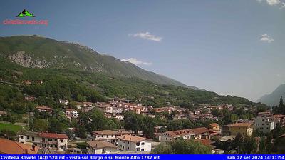 immagine della webcam nei dintorni di Bisegna: webcam Civitella Roveto