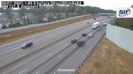 Traffic Cam Sardis Estates: GDOT-CAM-801--1