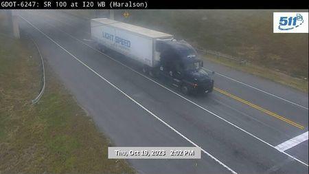 Traffic Cam Tallapoosa: GDOT-CAM-SR100-1.9--1