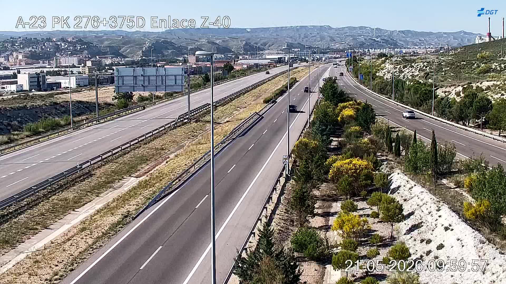 Traffic Cam Zaragoza: A-23