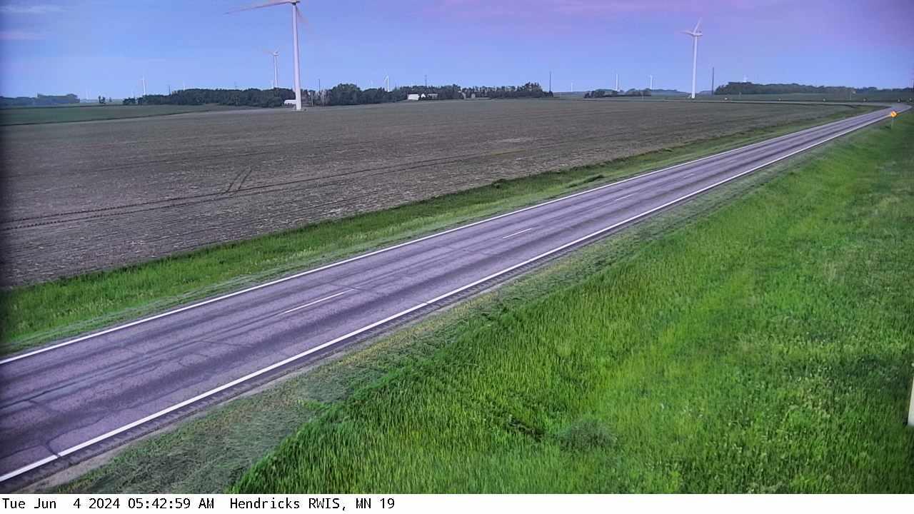 Traffic Cam Hendricks: MN 19: T.H.19 - MP 2): T.H.19 - MP 2) View