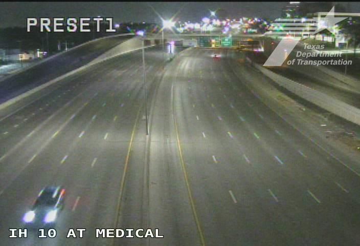 Traffic Cam San Antonio › West: IH 10 at Medical