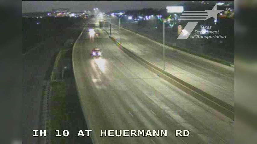 Traffic Cam San Antonio › West: IH 10 at Heuermann Rd