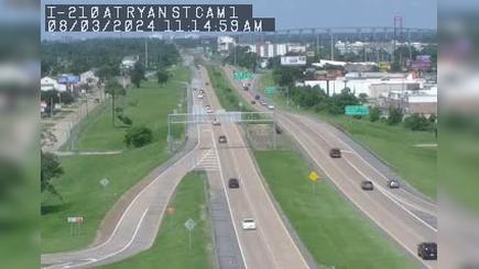 Traffic Cam Lake Charles: I-210 at Ryan Street