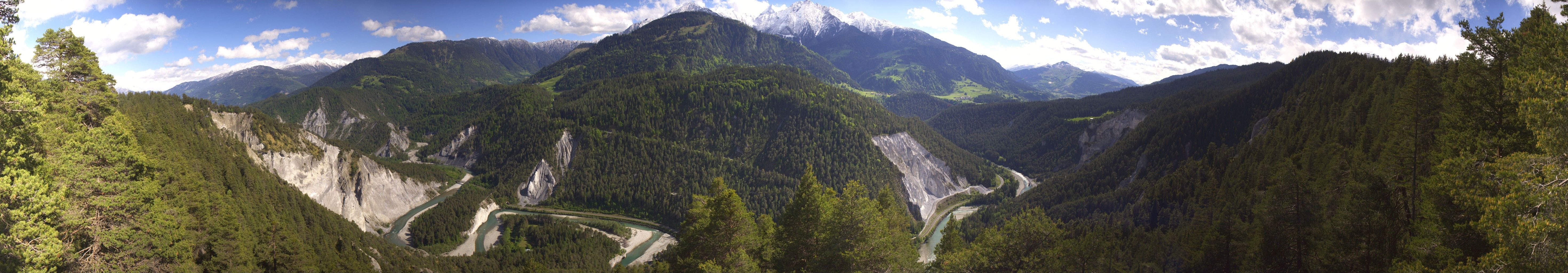 Flims: Conn: Lärchwald - Rein Anteriur