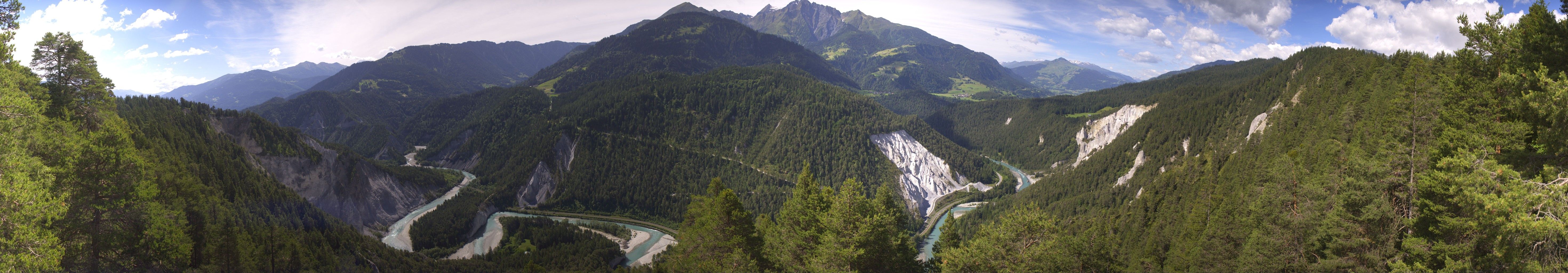Flims: Conn: Lärchwald - Rein Anteriur