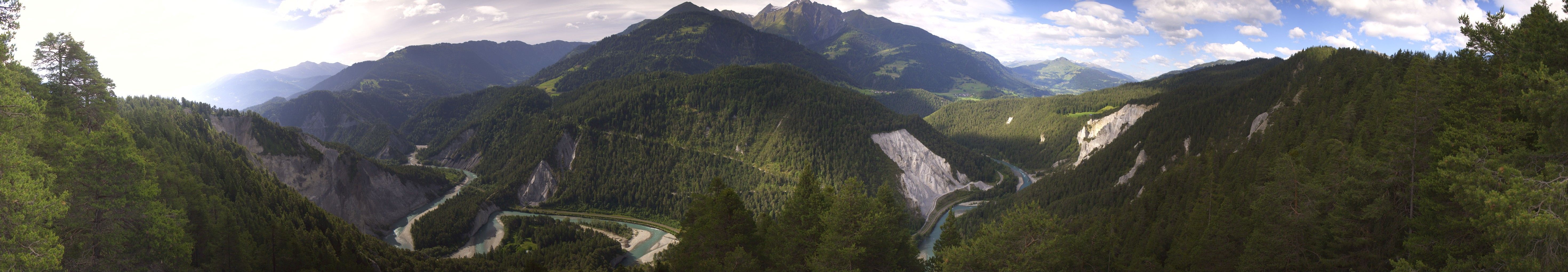 Flims: Conn: Lärchwald - Rein Anteriur