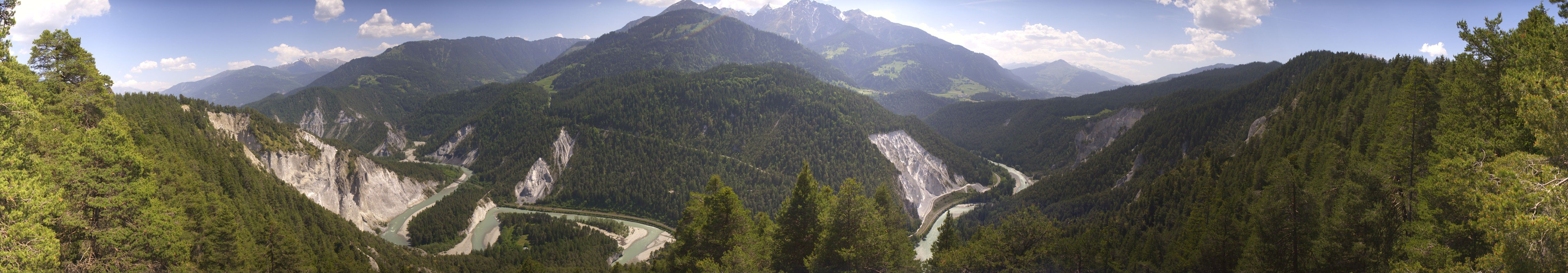 Flims: Conn: Lärchwald - Rein Anteriur