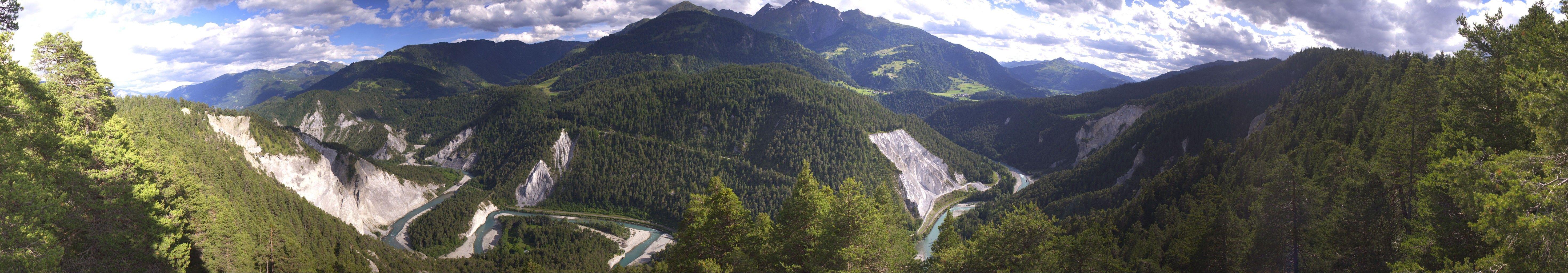Flims: Conn: Lärchwald - Rein Anteriur
