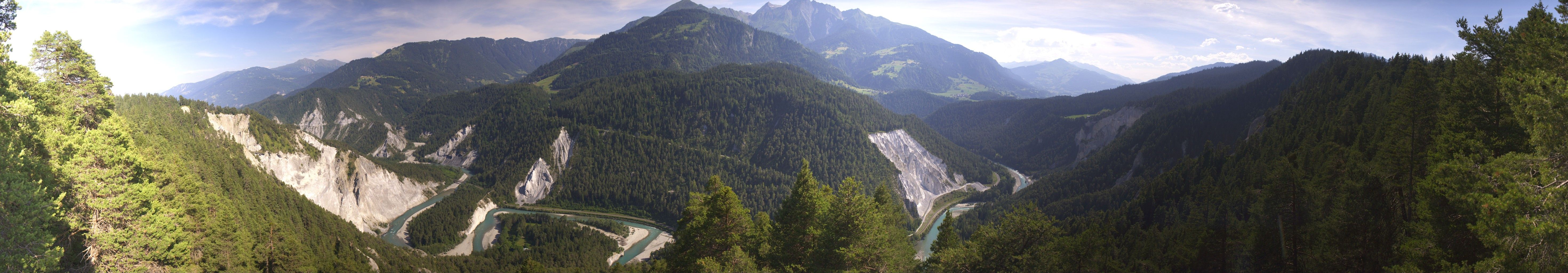 Flims: Conn: Lärchwald - Rein Anteriur