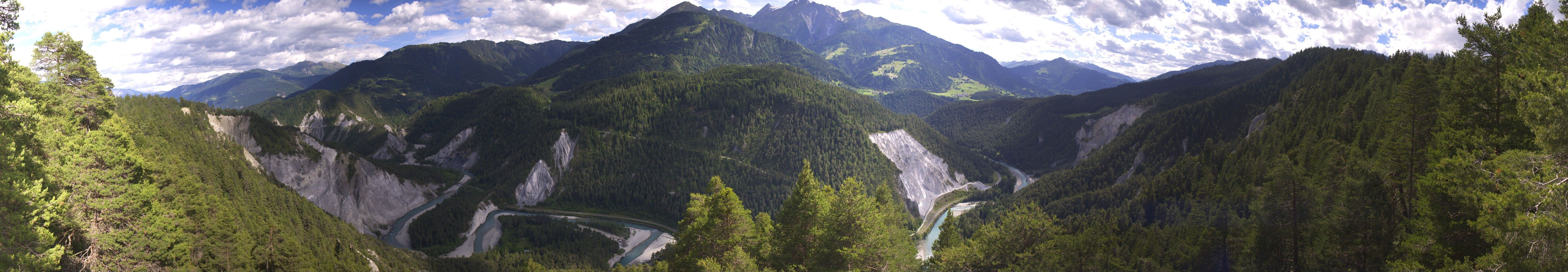 Flims: Conn: Lärchwald - Rein Anteriur