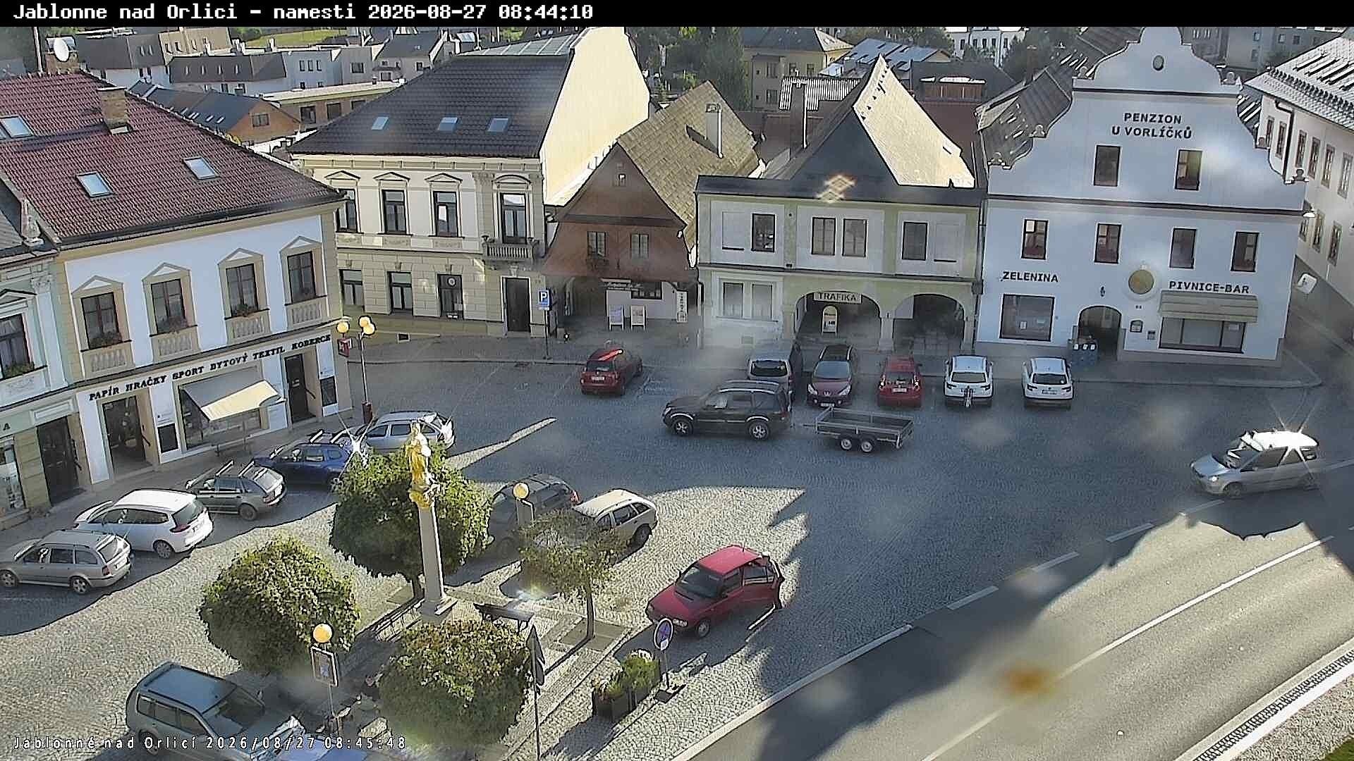 Traffic Cam Jablonne nad Orlici: Jablonné nad Orlicí