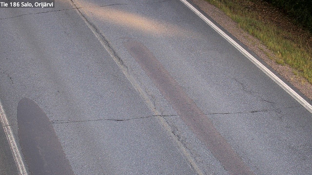 Traffic Cam Salo: Tie186 Orijarvi - Tienpinta