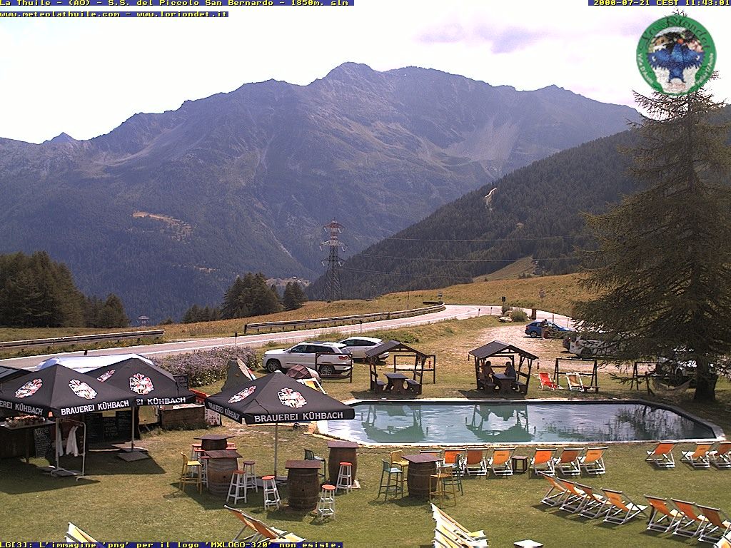 La Thuile på dagtid