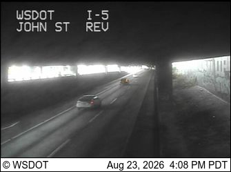 Traffic Cam Seattle: I-5 at MP 166.4: John St Express Lanes