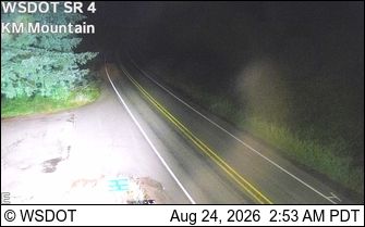 Traffic Cam Wahkiakum County › North: SR 4 at MP 22.2: KM Mountain