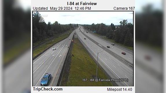 Traffic Cam Fairview: I-84 at