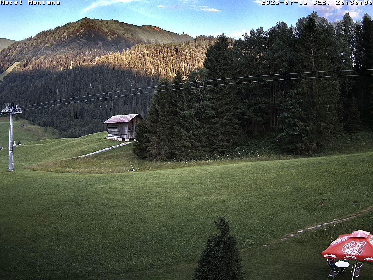 Traffic Cam Gemeinde Mittelberg: Riezlern - Kleinwalsertal