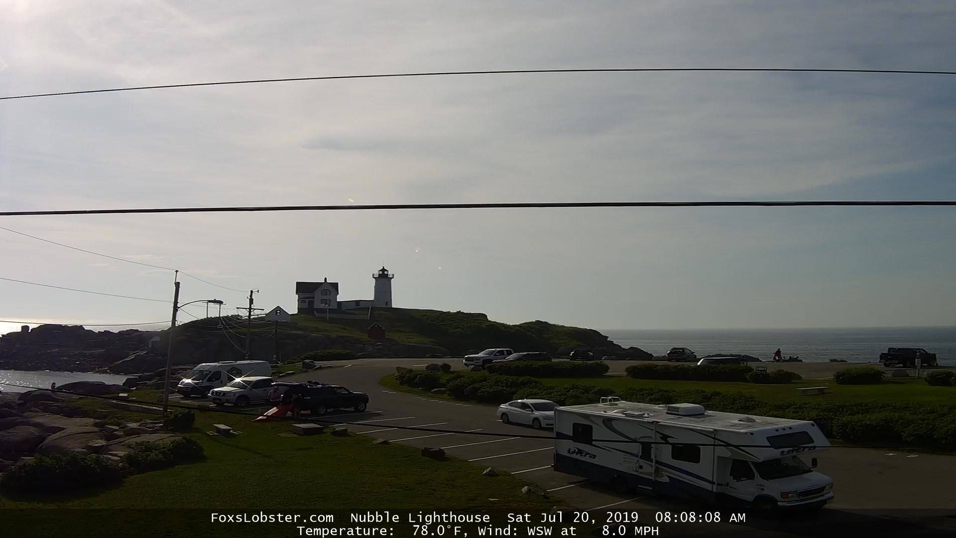 Traffic Cam Long Beach: York Beach - Maine, Stati Uniti: Nubble Lighthouse°