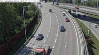 Bergshamra: Tpl Tomteboda Östra (Kameran är placerad på E/E Norra länken i höjd med trafikplats Tomteboda och är riktad mot Södertälje)