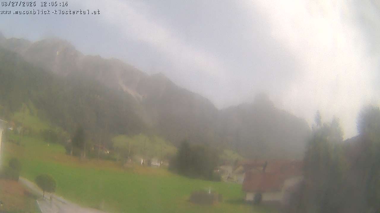 Traffic Cam Gemeinde Klosterle › East: Klösterle - Österreich: Klostertal
