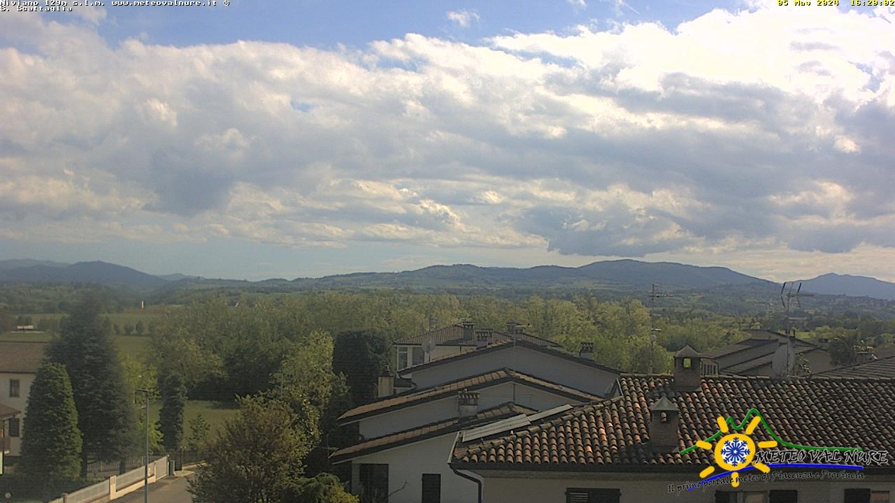 Webcam Emilia Romagna: Niviano - Monte Santo, Piacenza