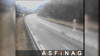 Dernière vue de jour à partir de Nüziders: A14, bei Anschlussstelle Bludenz − Blickrichtung Innsbruck − Km 56,88
