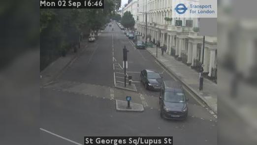 Traffic Cam London: St Georges Sq/Lupus St