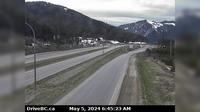 Fraser Valley Regional District > West: 10, Hwy 5, southbound at Zopkios Rest Area, near the Coquihalla Summit, looking southwest - Current