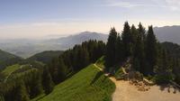 Oberammergau: Wank − Estergebirge − Garmisch-Partenkirchen − Ammergebirge − Alpspitze − Berghütte Schachenhaus 1866m − Wetterstein − Zugspitze − Dreitorspitze − Nordkette − Karwendelgebirge − Munich − Augsburg